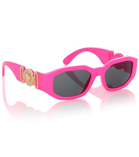 pink and black versace sunglasses|Versace glasses women pink.